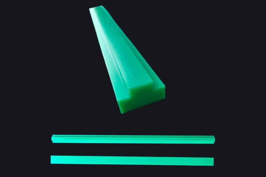 Guide chaine plastique densifié pour chaudière Biomasse